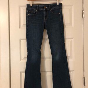 AEO Dark Wash Kickboot Jeans
